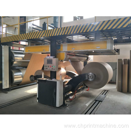 Automatic 3 layers corrugated cardboard prodution line